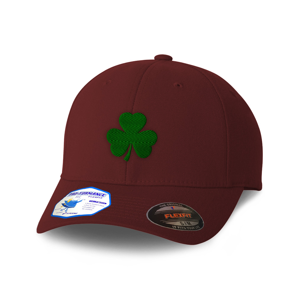 Flex Fit Hats L/XL S/M Shamrock Irish Polyester Baseball Cap for Men and Women - Picture 12 of 19