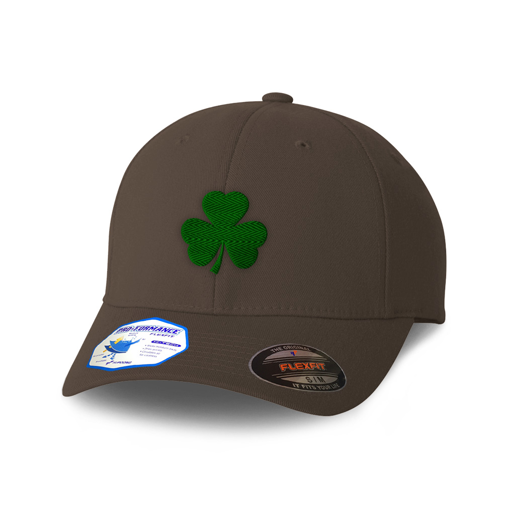 Flex Fit Hats L/XL S/M Shamrock Irish Polyester Baseball Cap for Men and Women - Picture 14 of 19